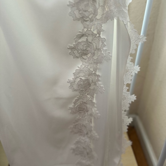 COPY - SAU LEE SZ 12 NWT Florence Dress in White - Picture 9 of 11